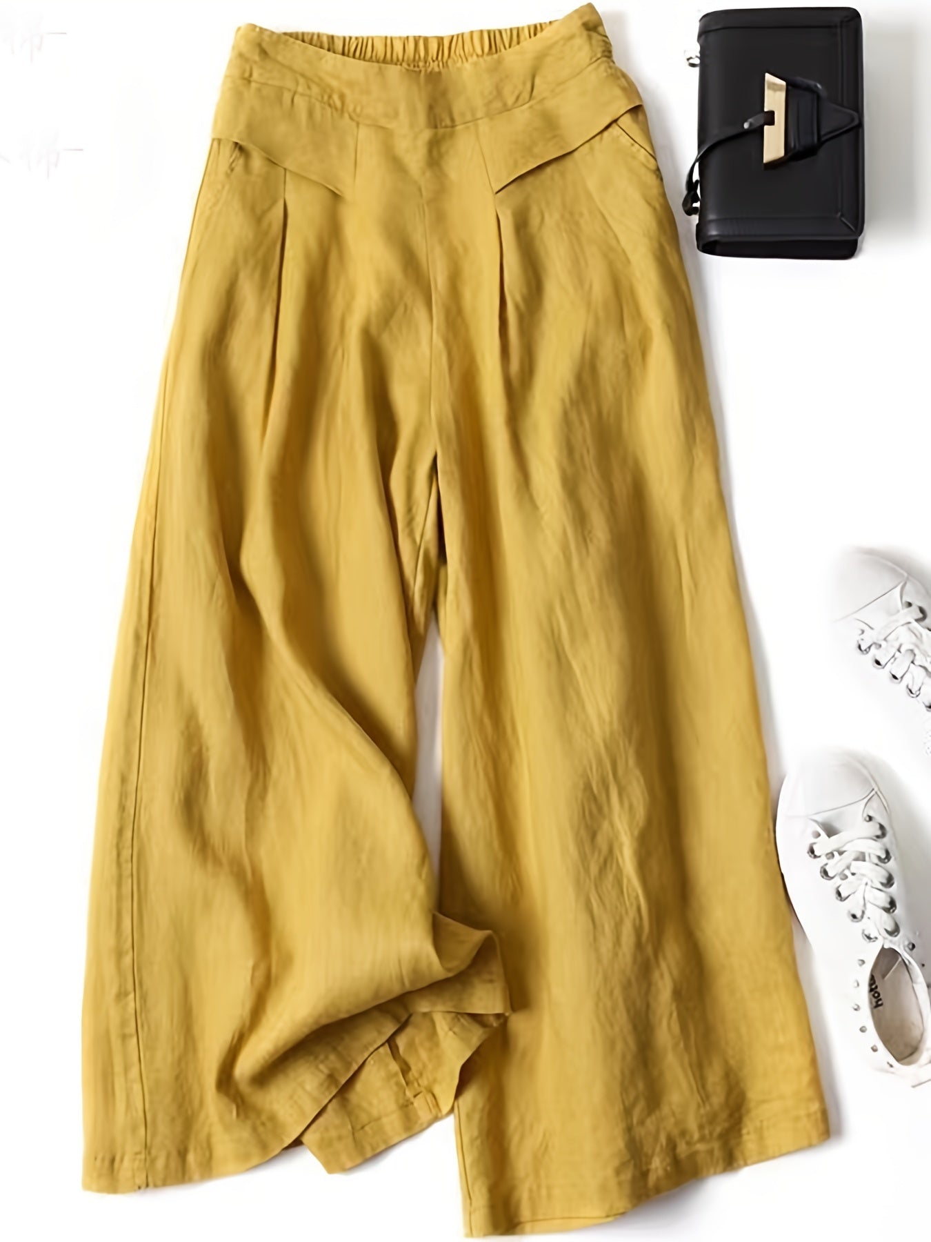 Damenhose mit weitem Bein | Luftiger Komfort für sonnige Tage | Pauline