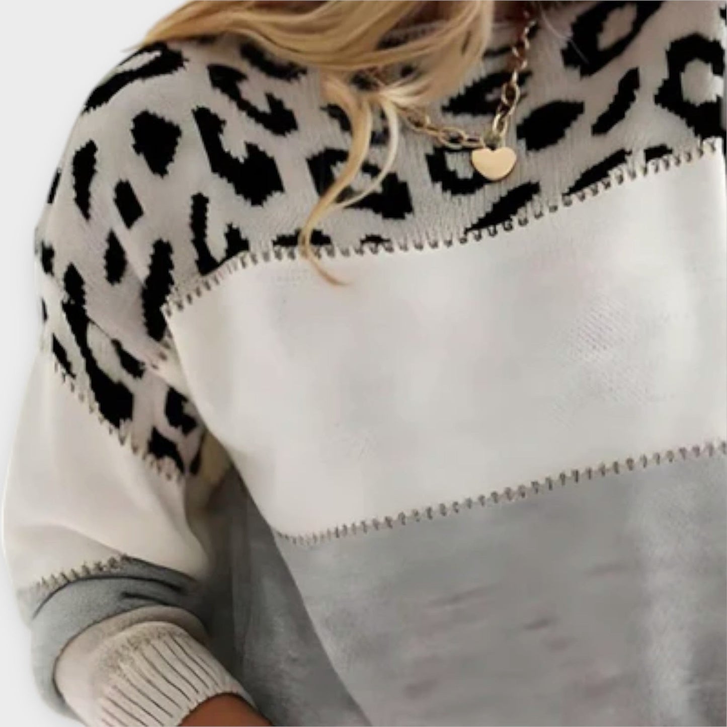 Damenpullover mit modernem Muster – Stil und Komfort für den Alltag