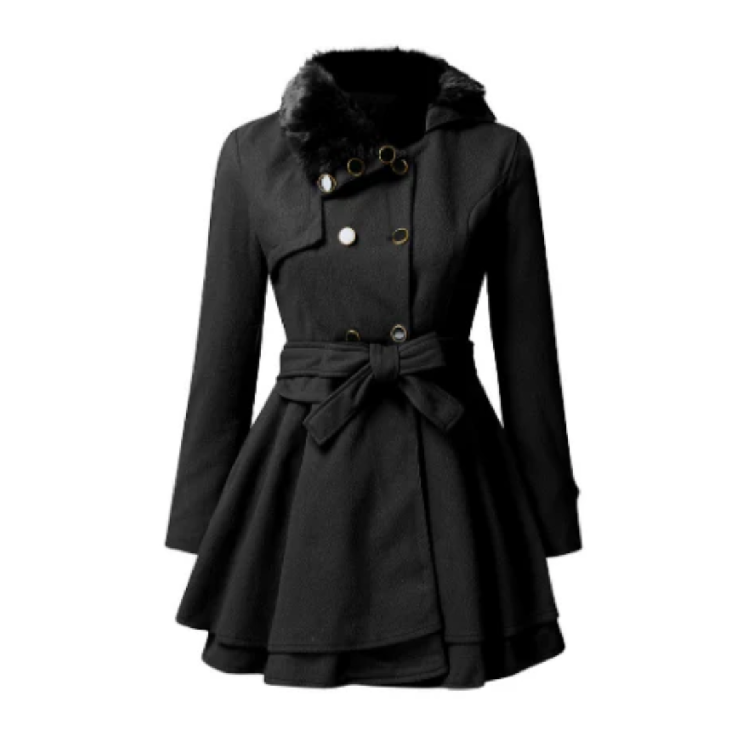 Eleganter Wintermantel Damen Daunen