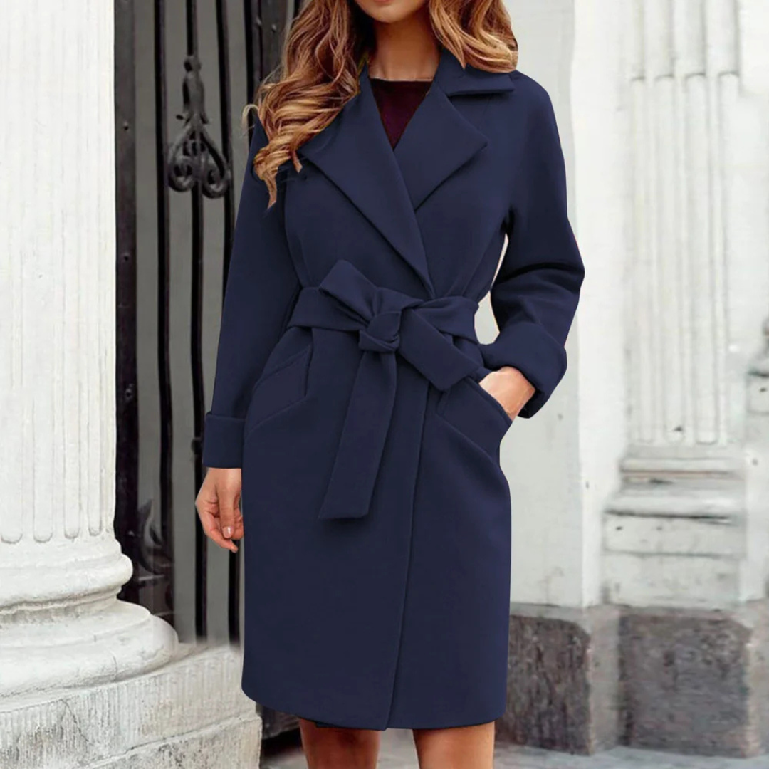 Eleganter Woll Mantel für Damen