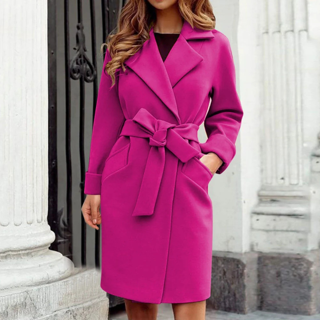 Eleganter Woll Mantel für Damen