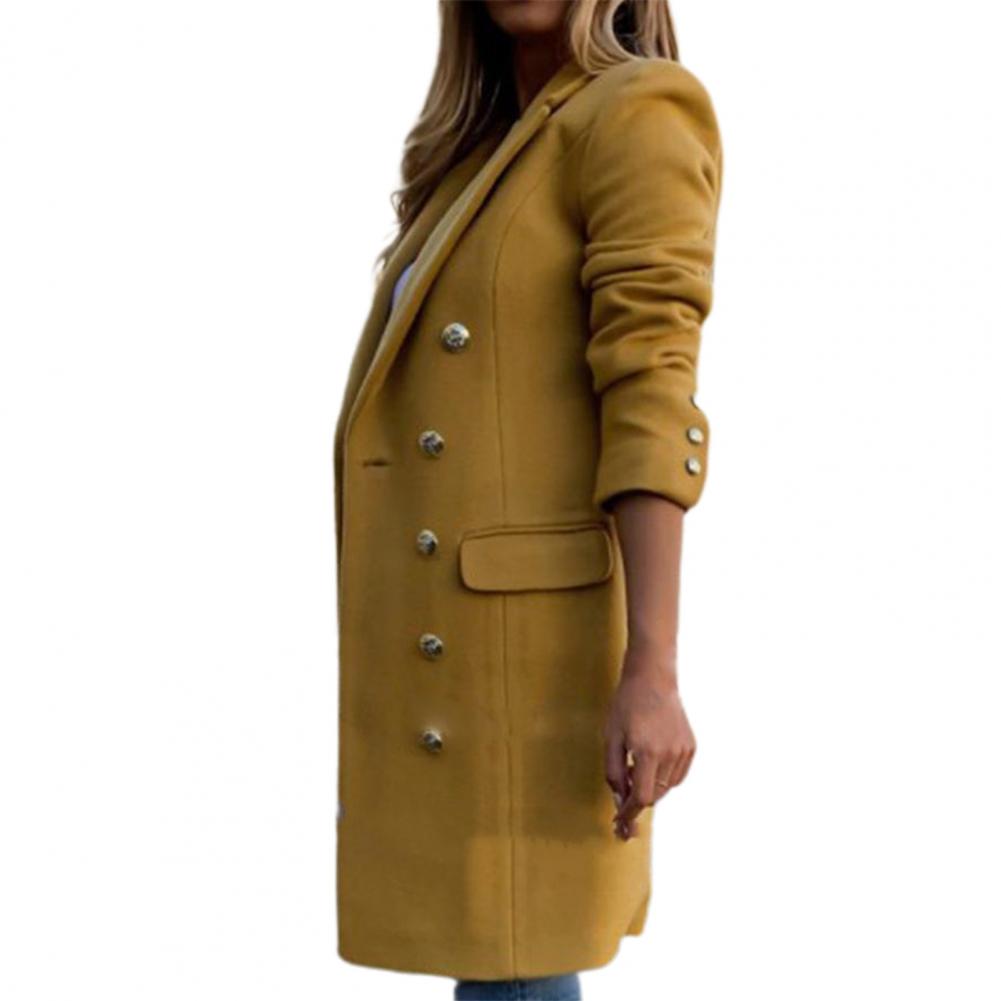 Eleganter Woll Mantel für Damen