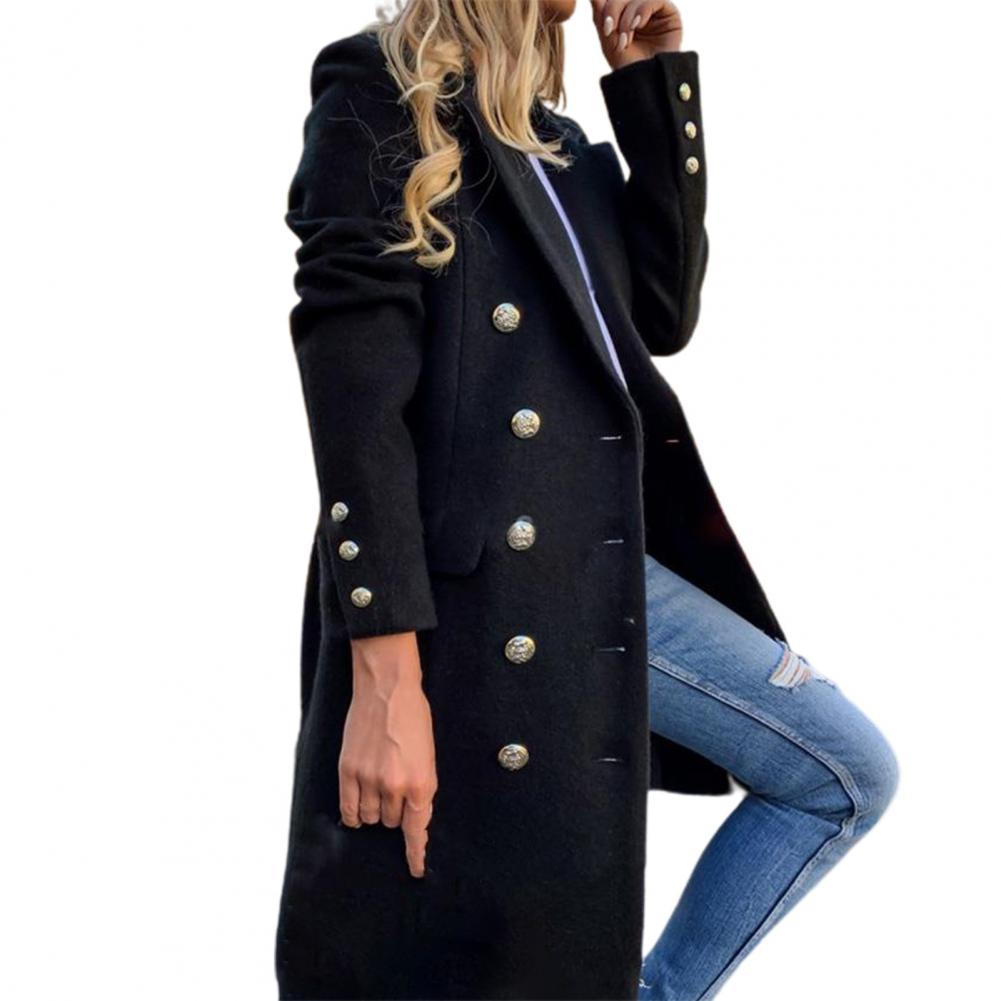 Eleganter Woll Mantel für Damen