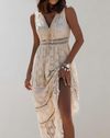 Elegantes Maxikleid mit Spitze