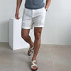 Entspannte Passform Herren Leinenshorts