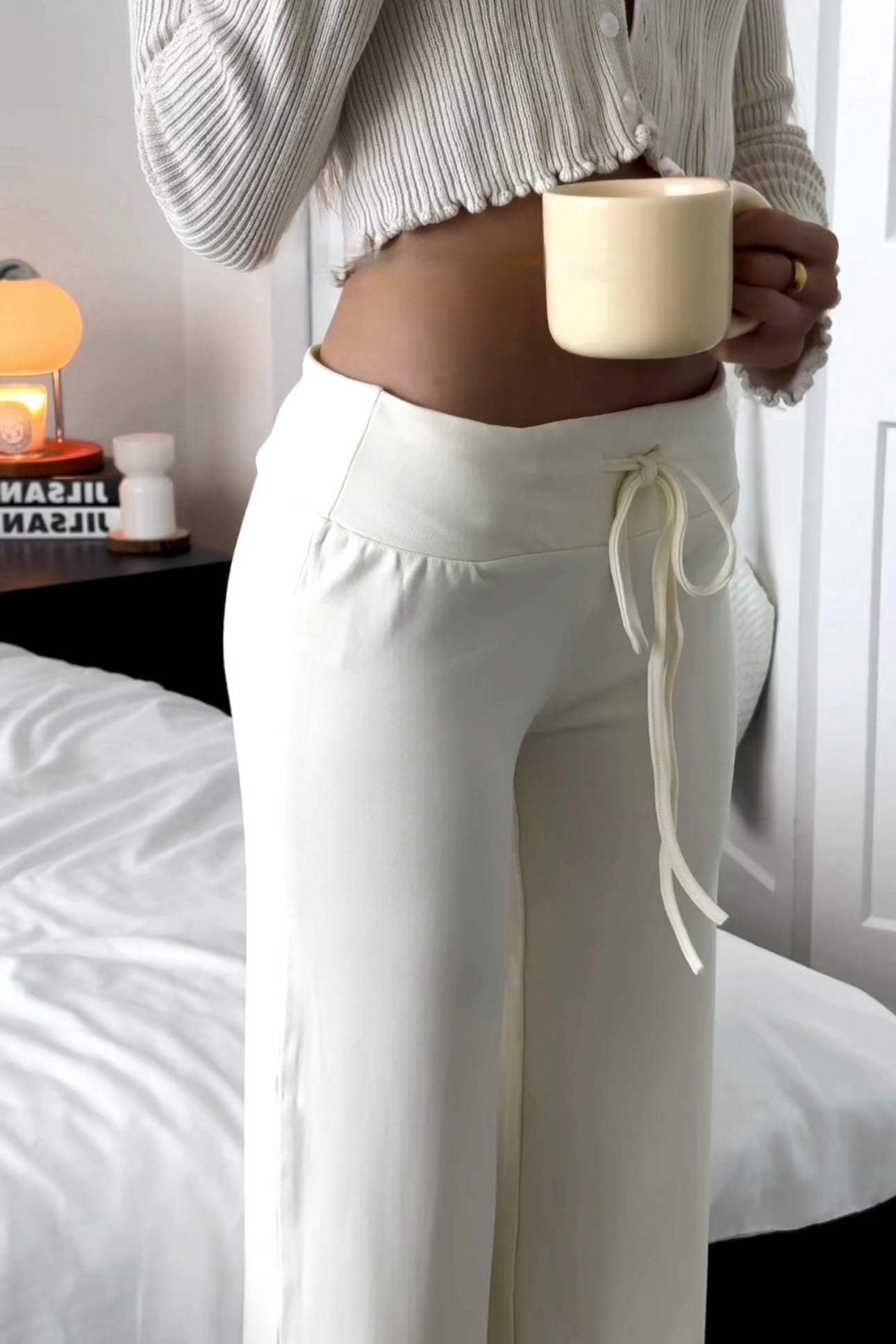 Herren Gerade Schnitt Freizeithose mit Tunnelzug – Bequeme Sommerhose für Alltag & Urlaub