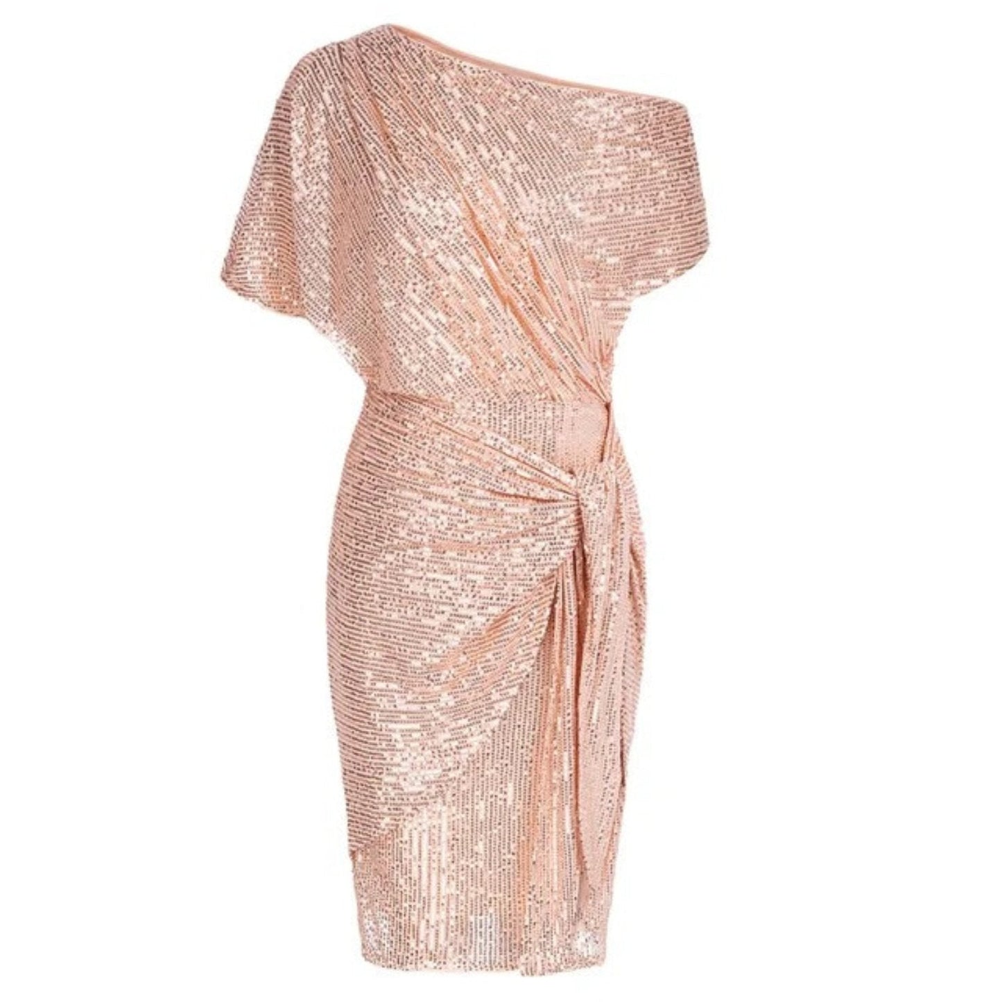 Glitzerndes One-Shoulder-Kleid – Eleganz für besondere Anlässe