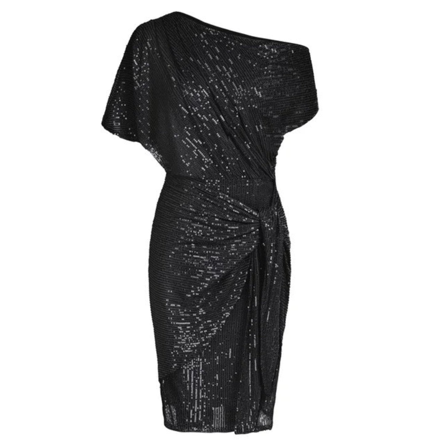 Glitzerndes One-Shoulder-Kleid – Eleganz für besondere Anlässe