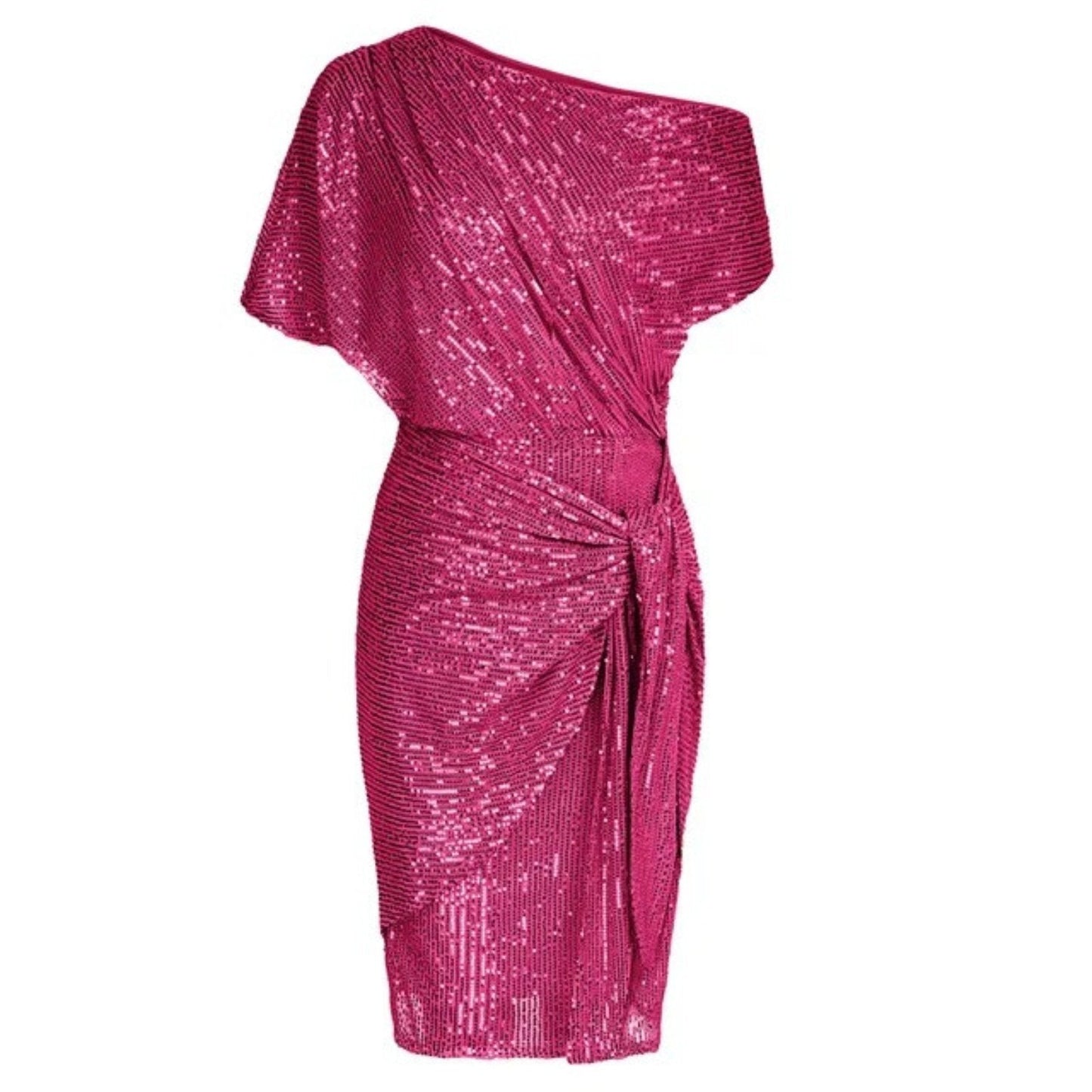 Glitzerndes One-Shoulder-Kleid – Eleganz für besondere Anlässe