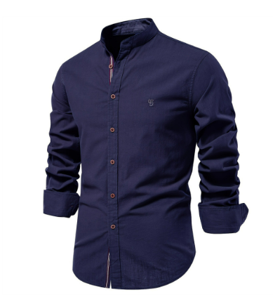 Herren Hemd – Langarm, Klassisch Bequem