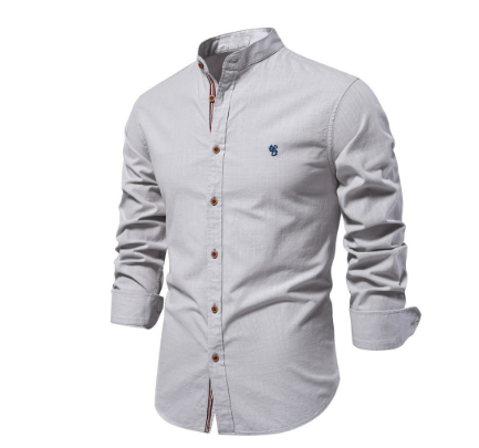 Herren Hemd – Langarm, Klassisch Bequem