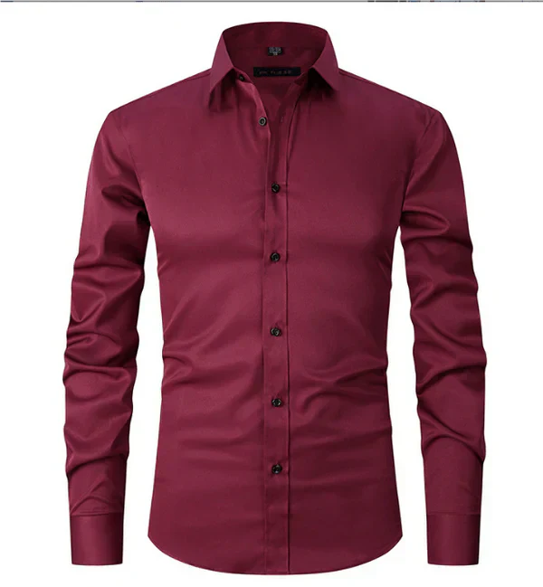 Herren Hemd – Langarm, Schlank Elegant