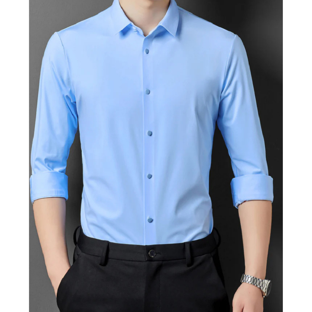 Herren Hemd – Slim Fit, Elegant Figurbetont