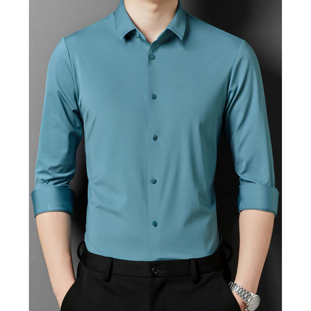 Herren Hemd – Slim Fit, Elegant Figurbetont