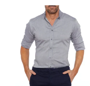 Herren Hemd – Zip Fit, Modern Elegant
