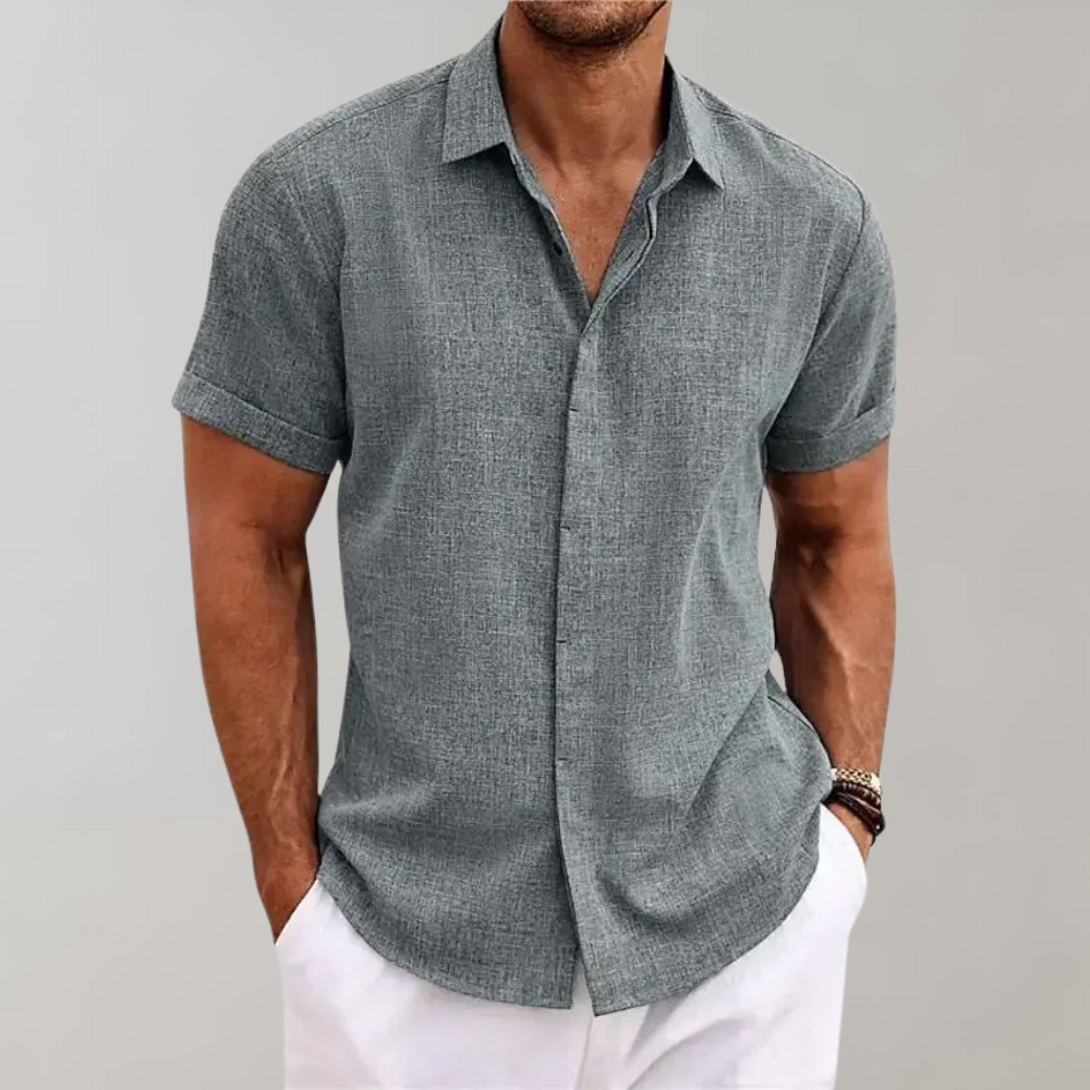 Herren Kurzarmhemd – Schicker Sommerlook