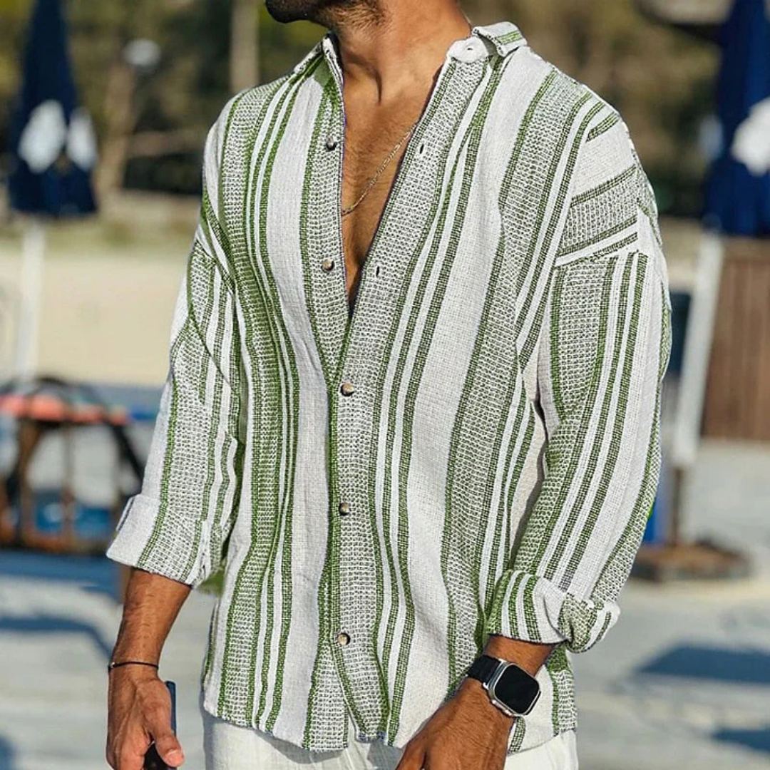 Herren Langarm-Poloshirt – Komfortabler Stil für Alltag und Freizeit