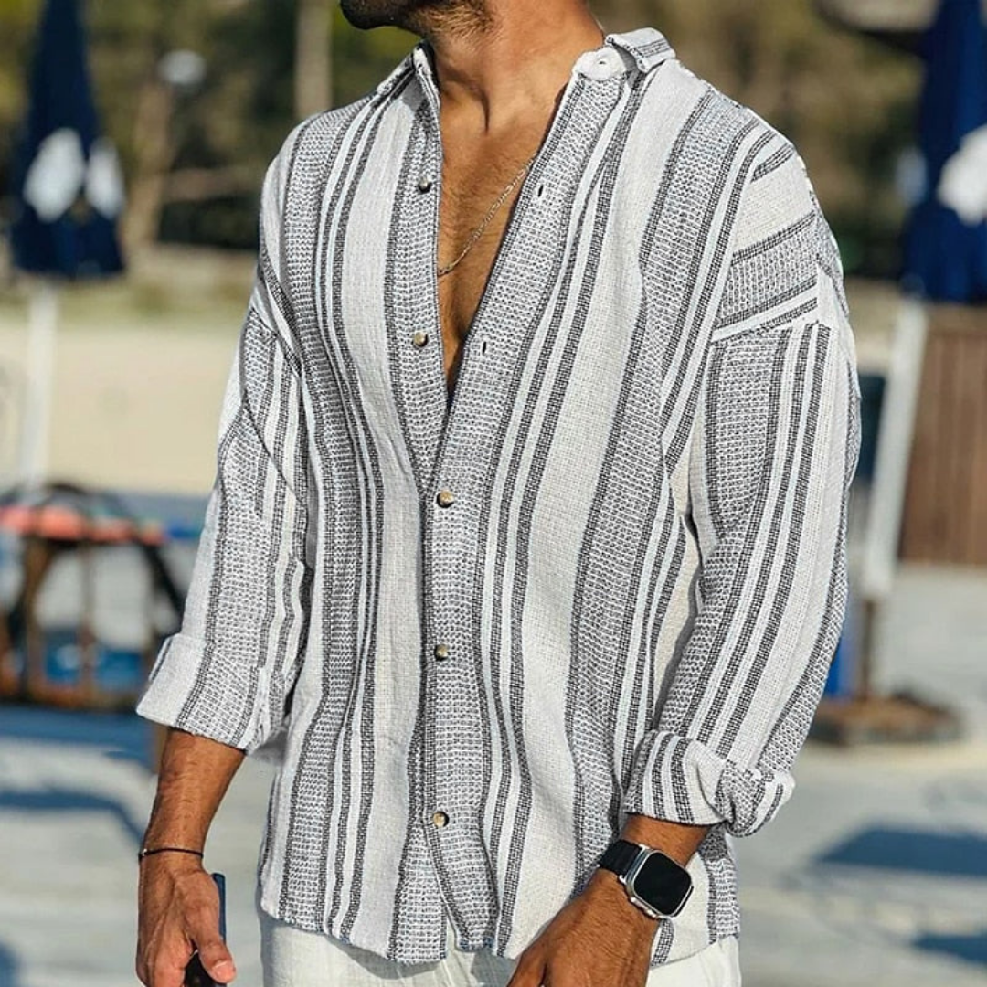 Herren Langarm-Poloshirt – Komfortabler Stil für Alltag und Freizeit