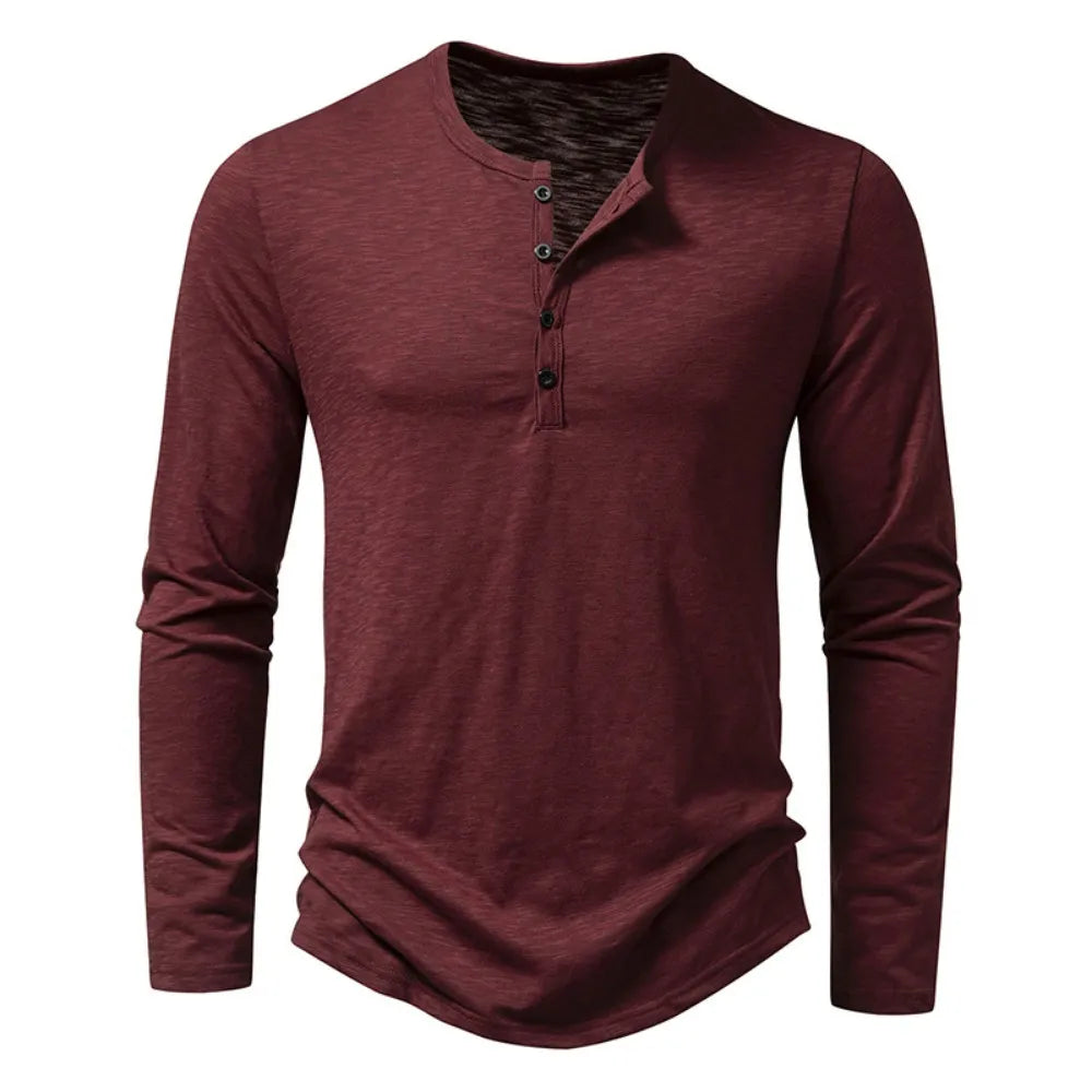 Herren Tidless Henley Shirt