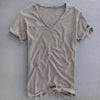 Herren V-Ausschnitt T-Shirt – Bequemer Klassiker für jeden Tag