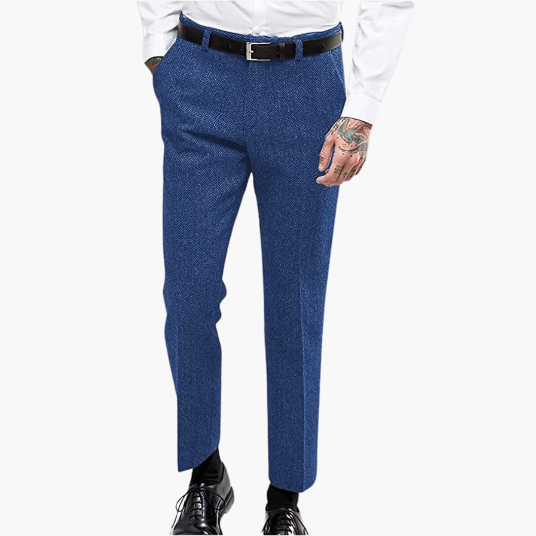 Herren Vintage hosen mit schmaler Passform