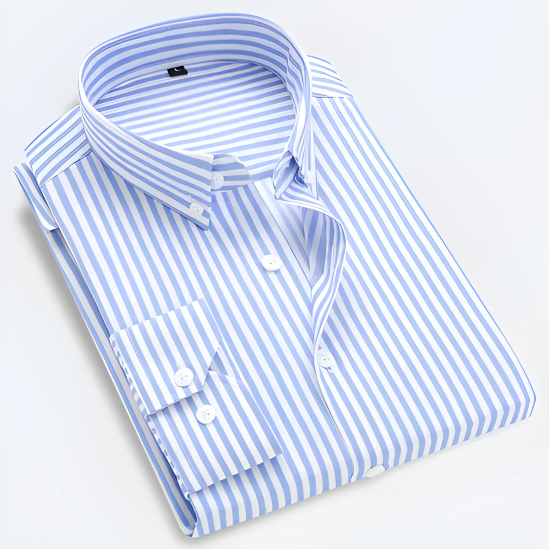 Herrenhemd mit eleganten Streifen