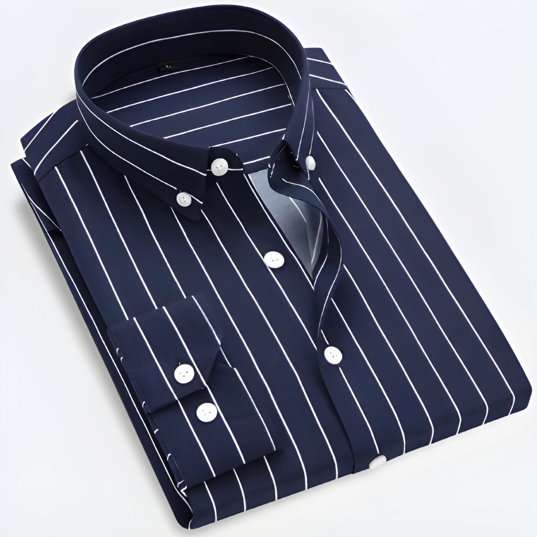 Herrenhemd mit eleganten Streifen