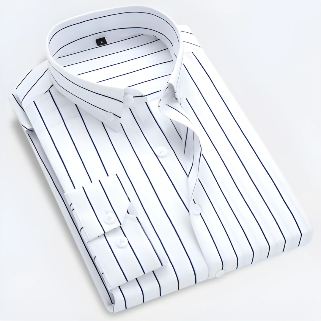 Herrenhemd mit eleganten Streifen