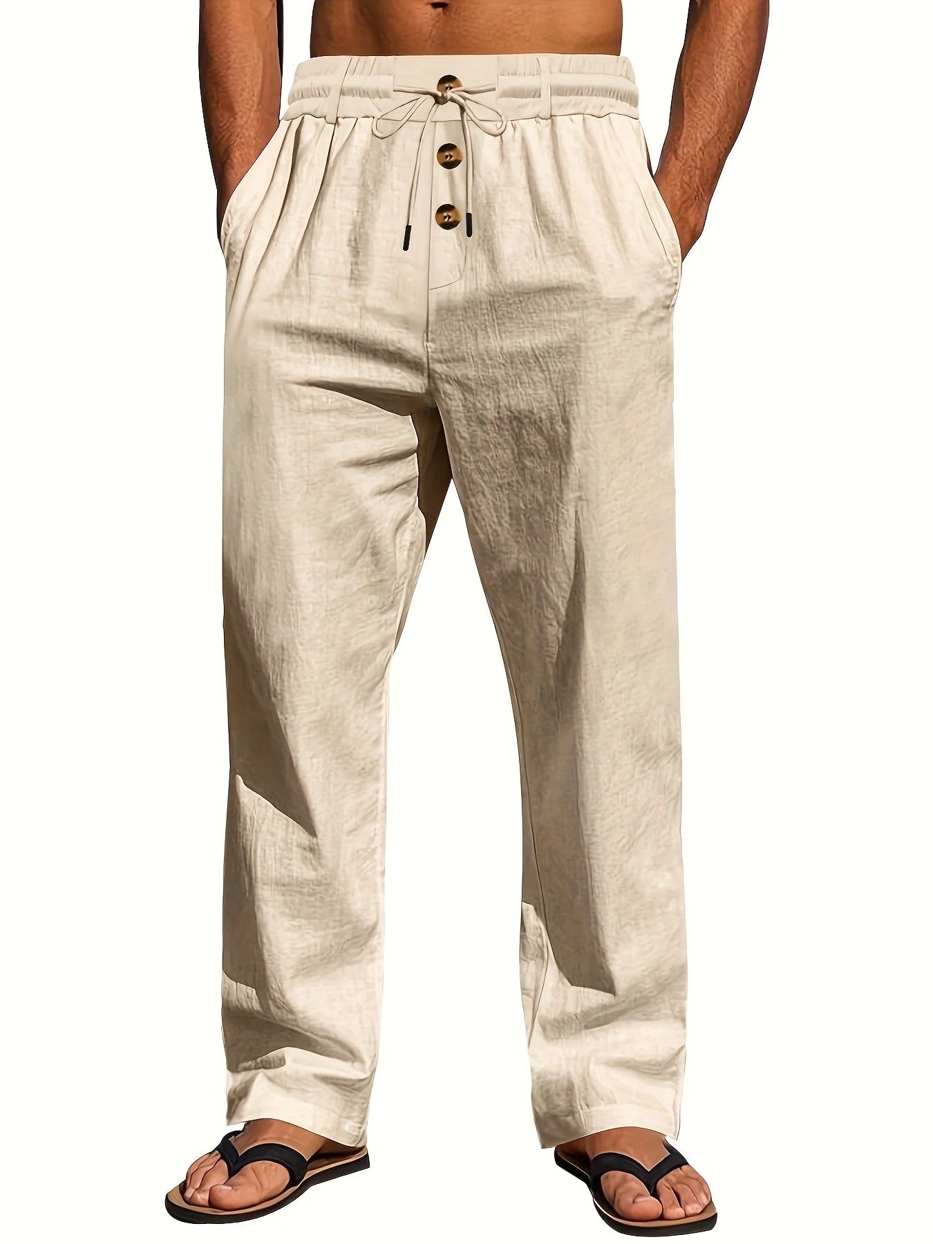 Pantalons pour hommes | Pantalons longs pour hommes, parfaits pour les loisirs et la plage