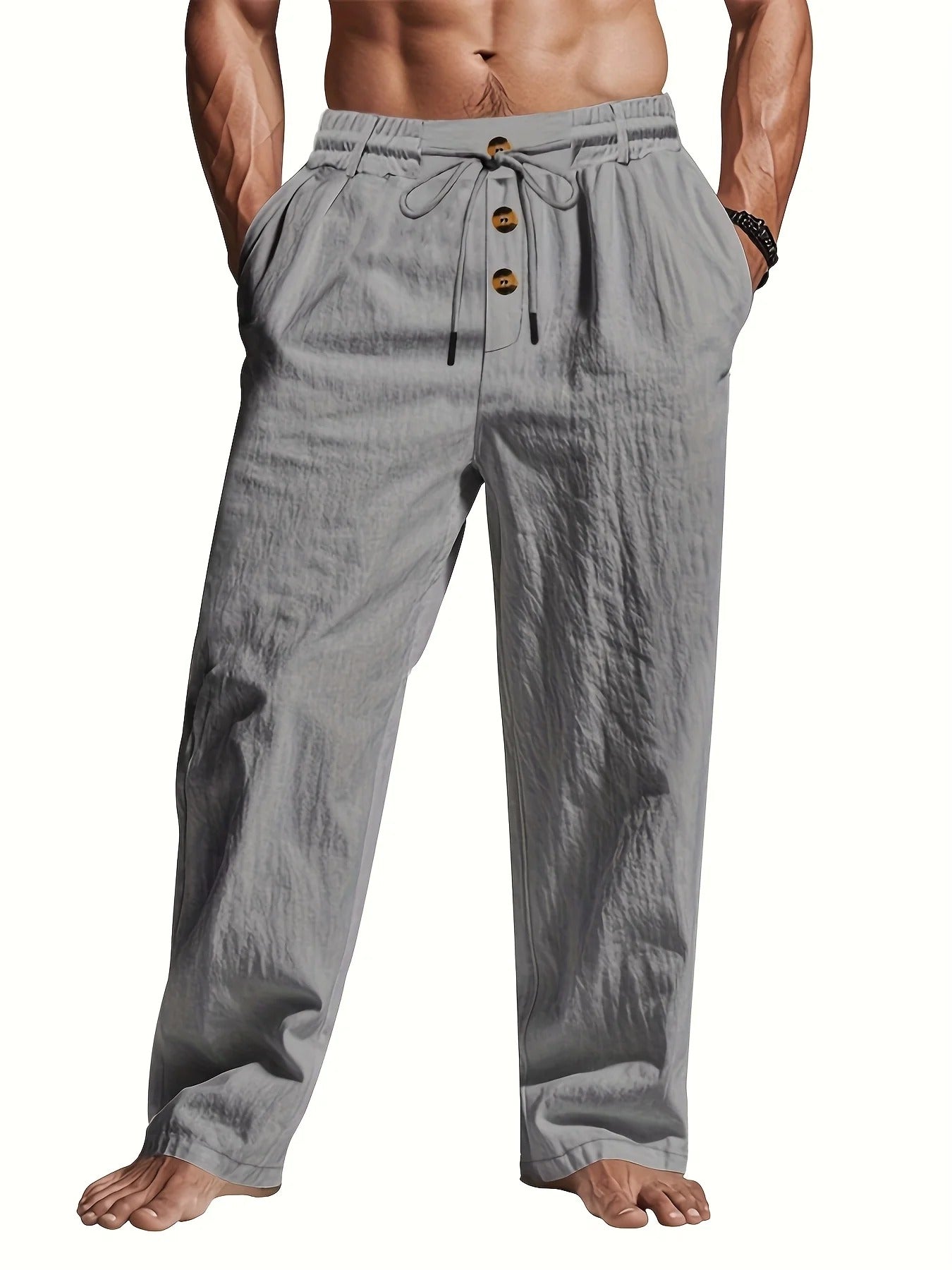 Pantalons pour hommes | Pantalons longs pour hommes, parfaits pour les loisirs et la plage
