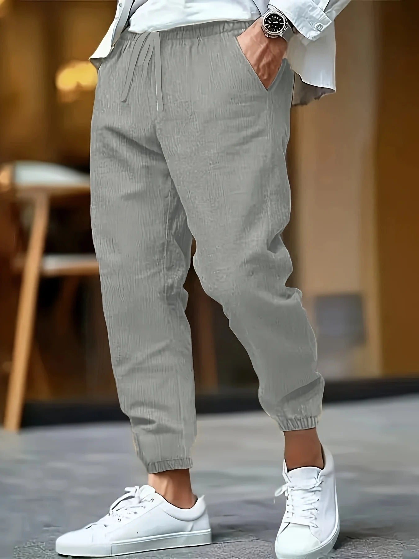 Men's Jogging Pants | Lightweight Jogging Pants for Leisure and Outdoor Activities