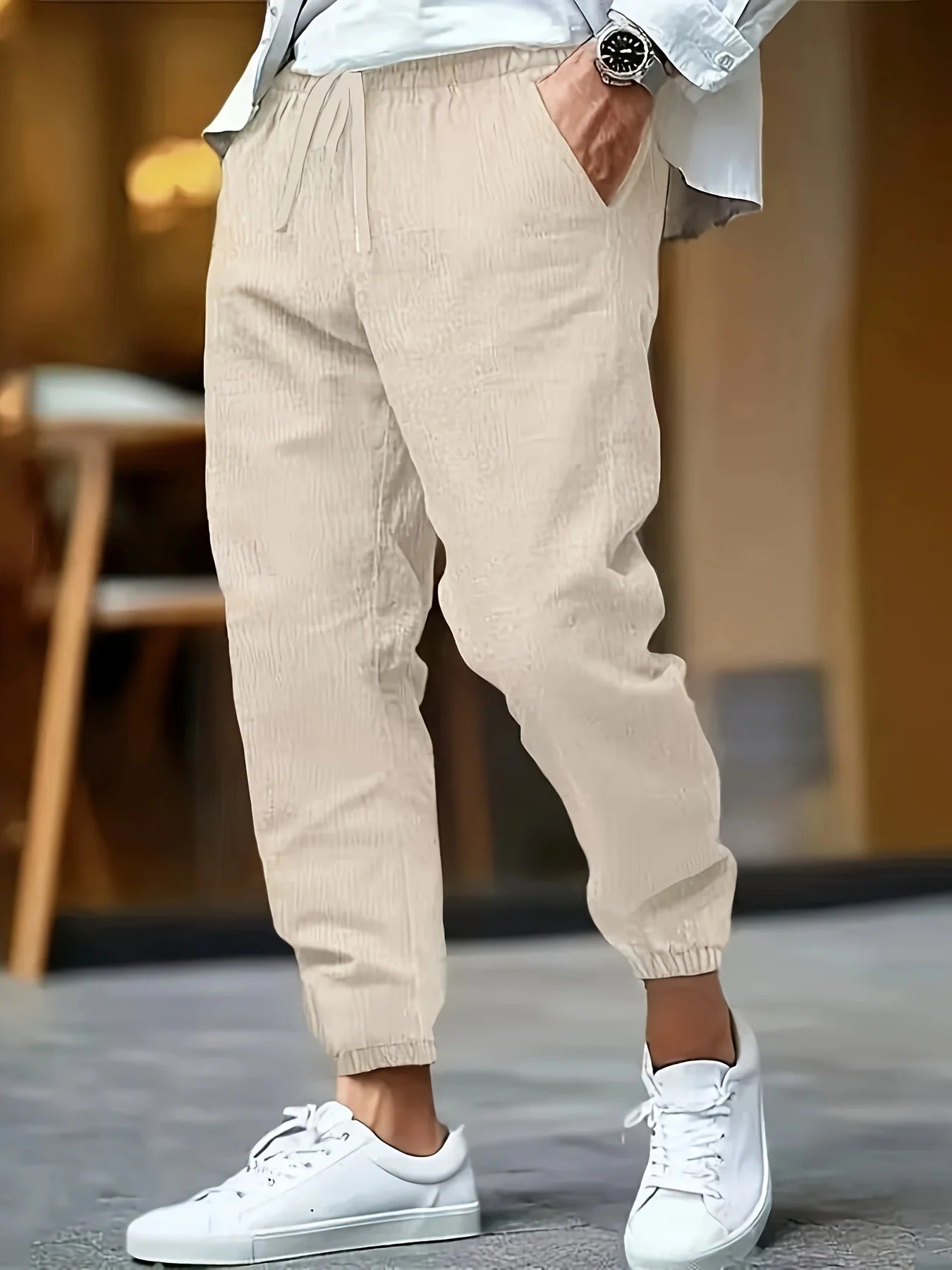 Men's Jogging Pants | Lightweight Jogging Pants for Leisure and Outdoor Activities