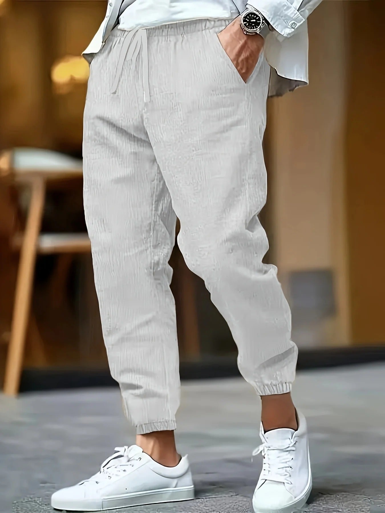 Men's Jogging Pants | Lightweight Jogging Pants for Leisure and Outdoor Activities