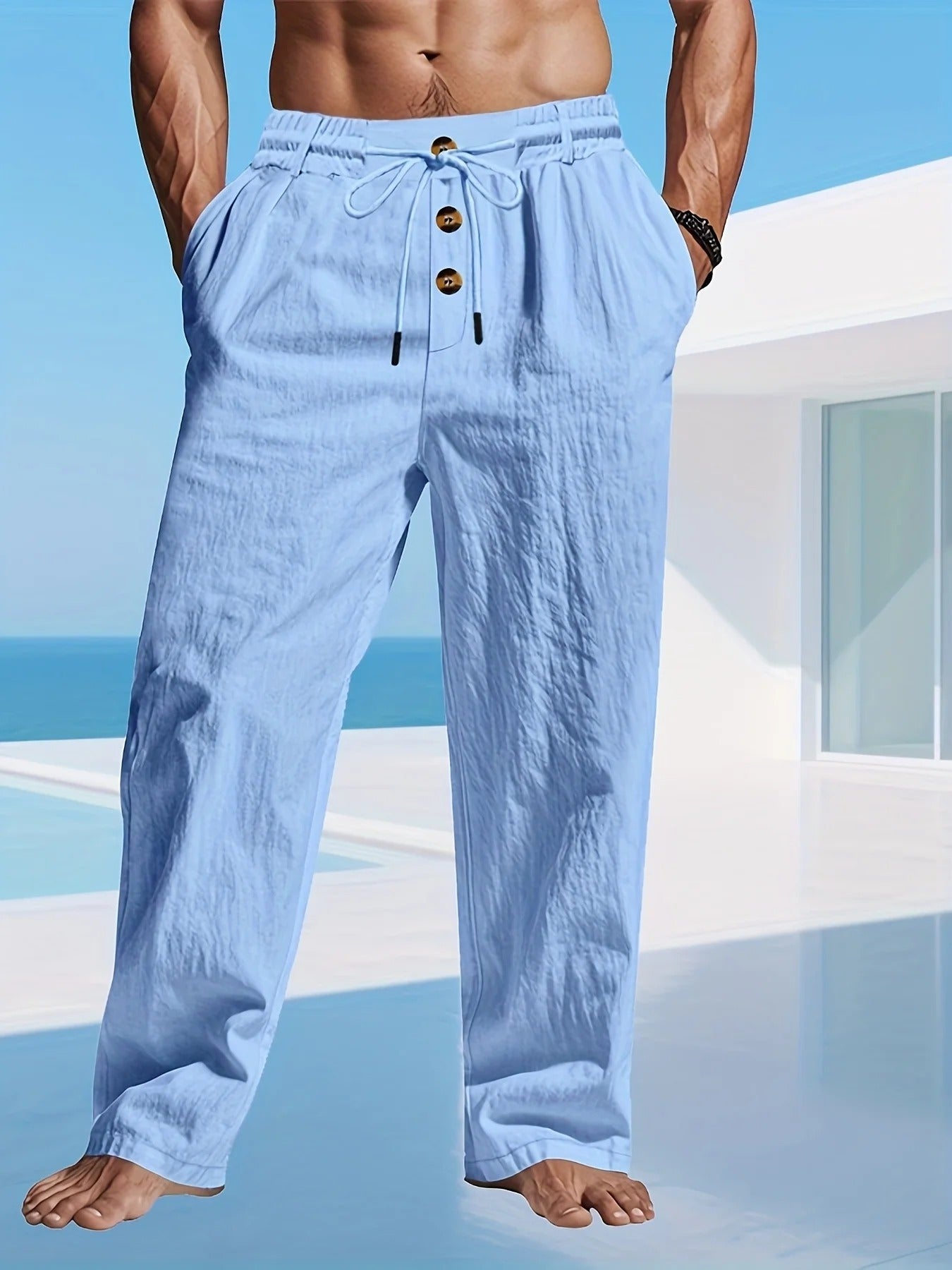 Men's pants | Pants for adults, for all seasons, beachwear