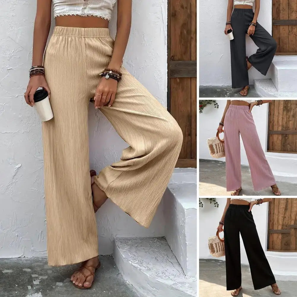Leichte Stoffhose Damen Weit