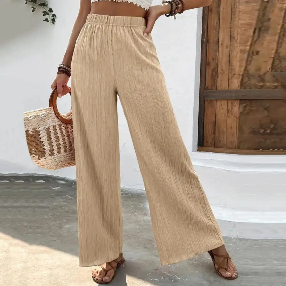 Leichte Stoffhose Damen Weit