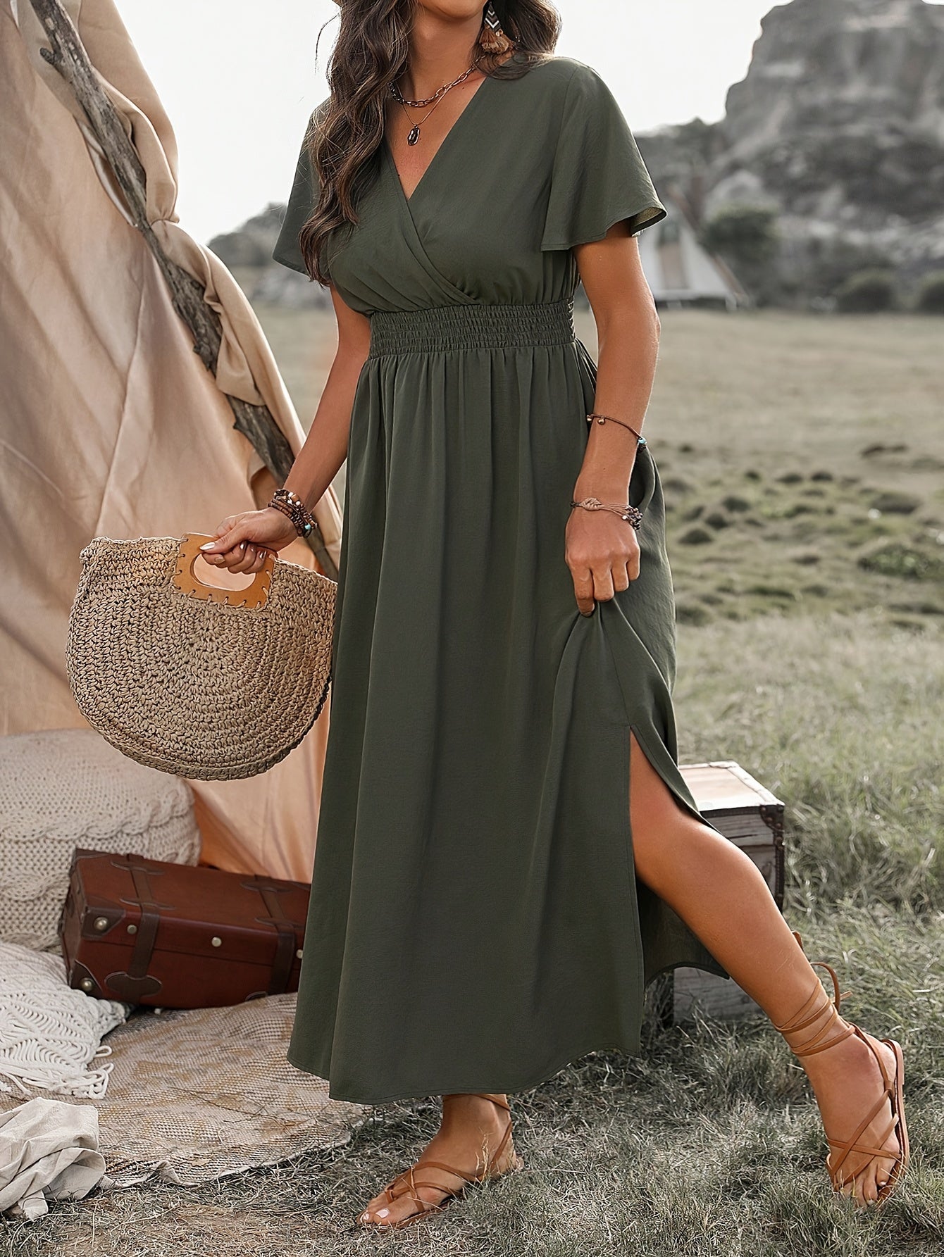 Maxikleid im Boho-Stil – Perfekt für den Sommer
