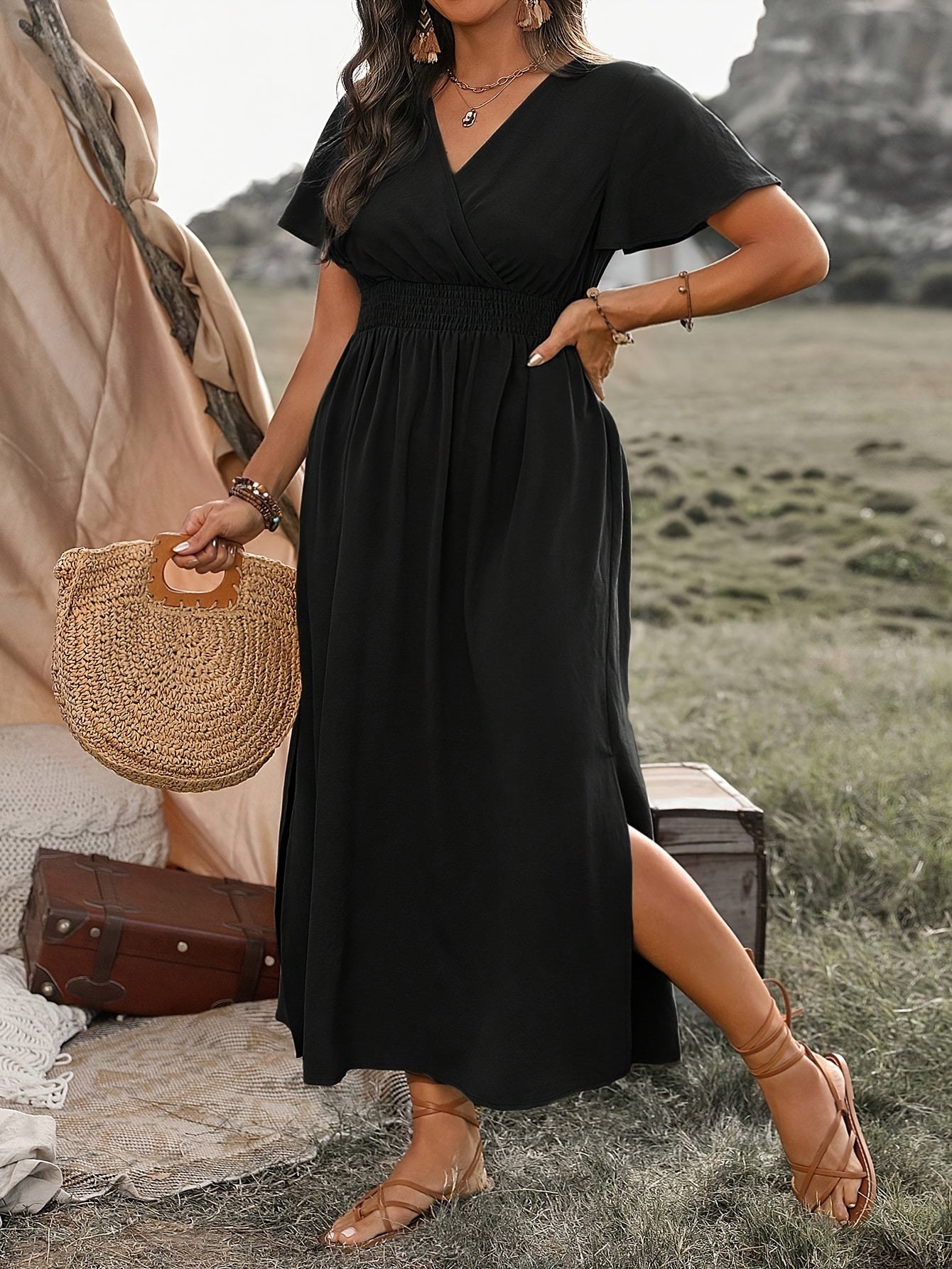 Maxikleid im Boho-Stil – Perfekt für den Sommer