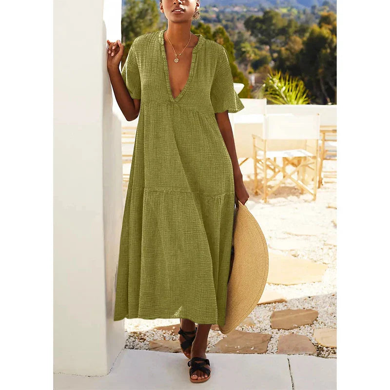 Midi Kleid Sommer für Damen