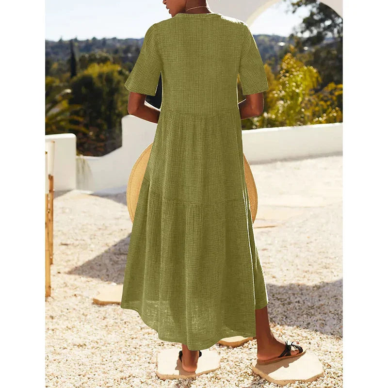 Midi Kleid Sommer für Damen