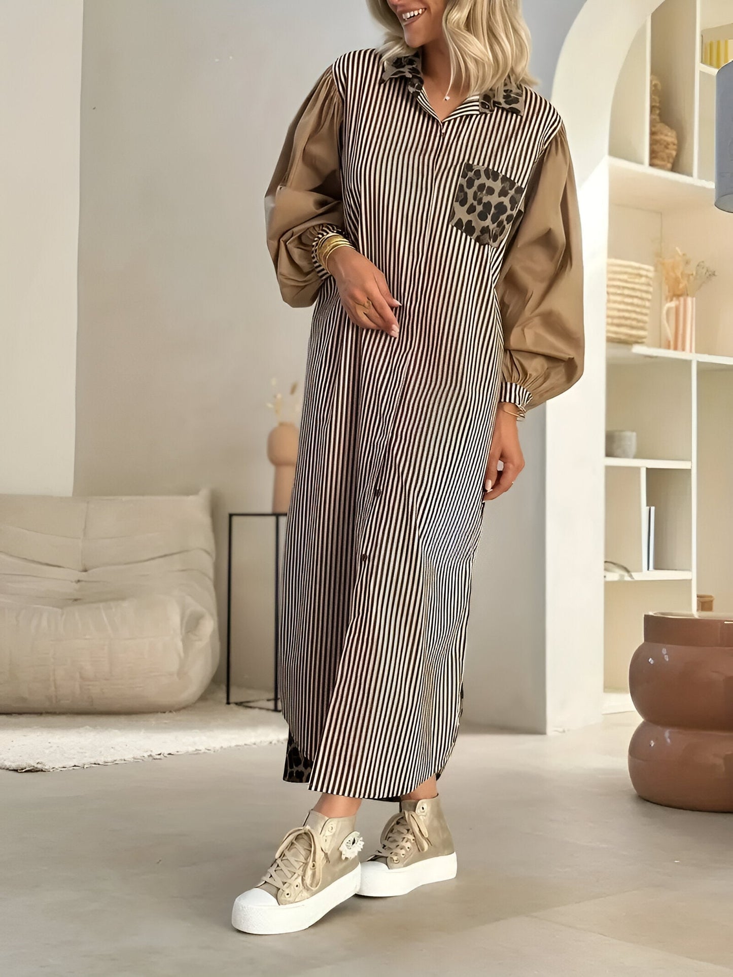 Niedliches Mädchenkleid mit Katzenohren