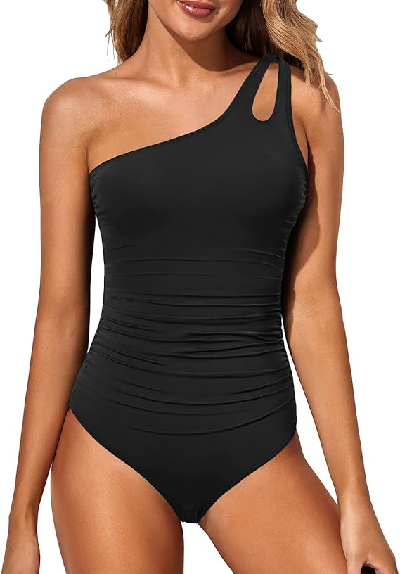 One Shoulder Formungsbadeanzug für Frauen