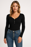Strickoberteil für Damen mit schlanker Passform