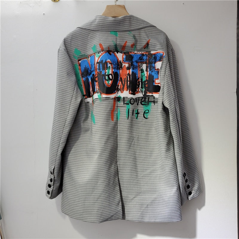 Übergroßer Blazer für Damen mit coolem Design