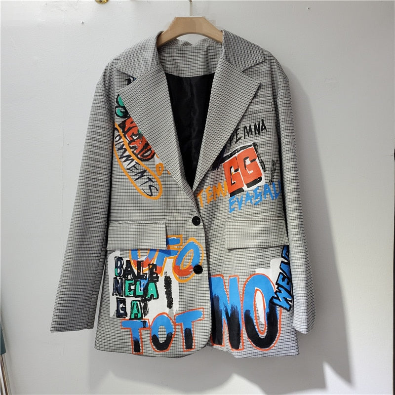 Übergroßer Blazer für Damen mit coolem Design