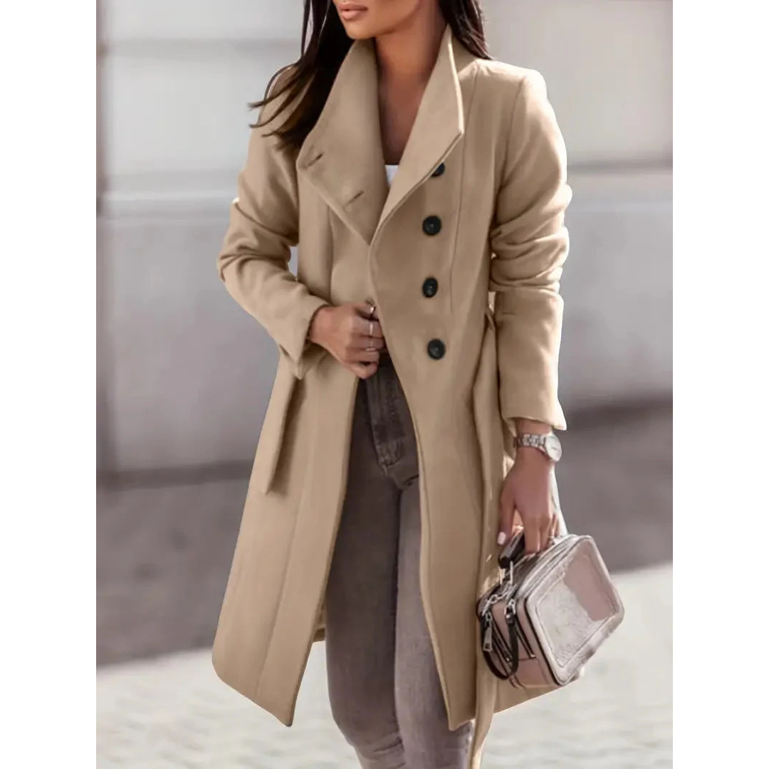 Woll Mantel Damen für Winter