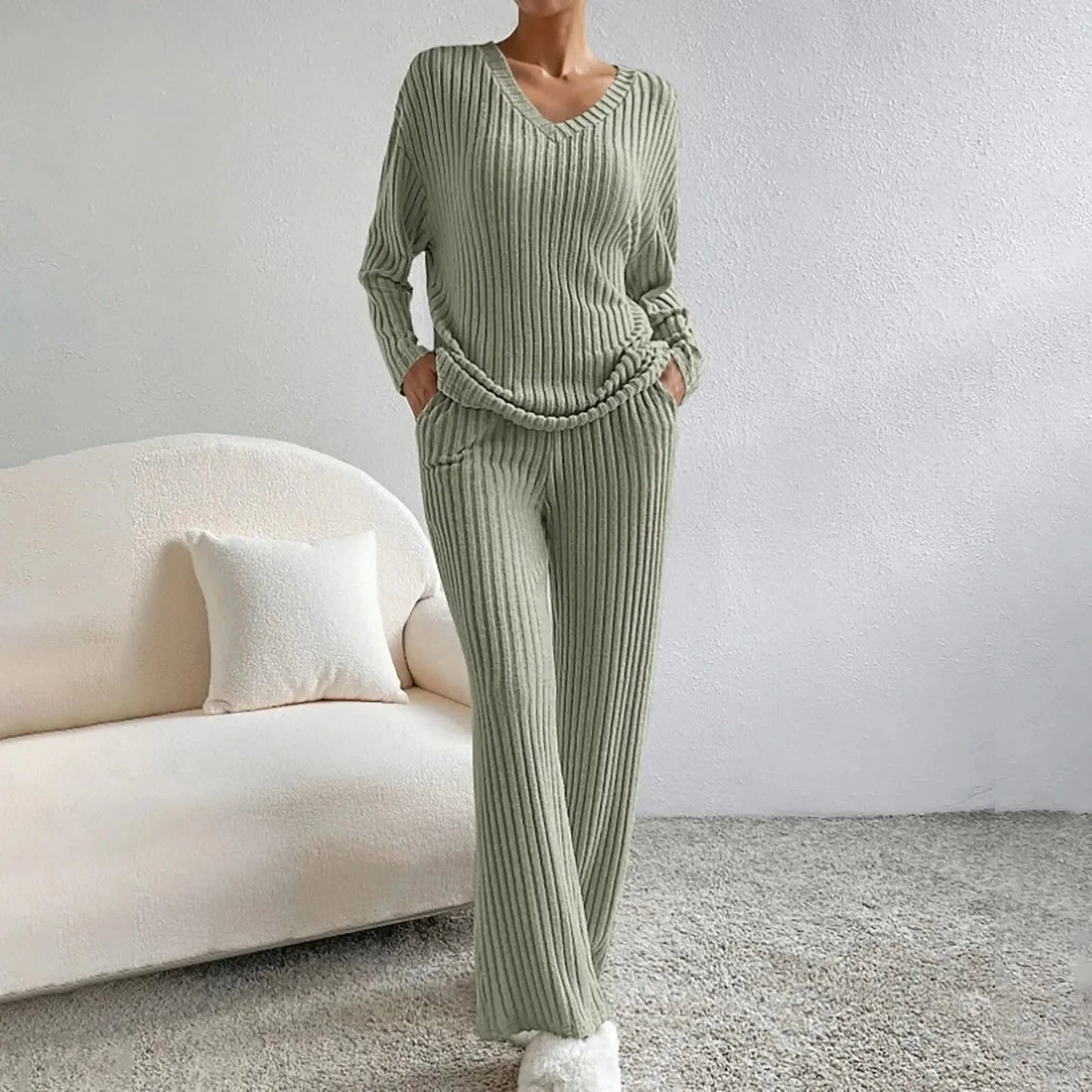 Zweiteiliges Lounge-Set – Komfort trifft auf Stil