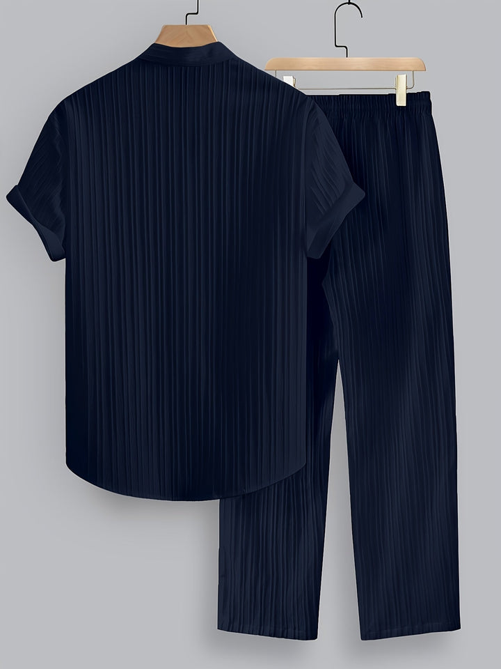 Sebastian | Herren Sommer-Set mit Hemd und Hose