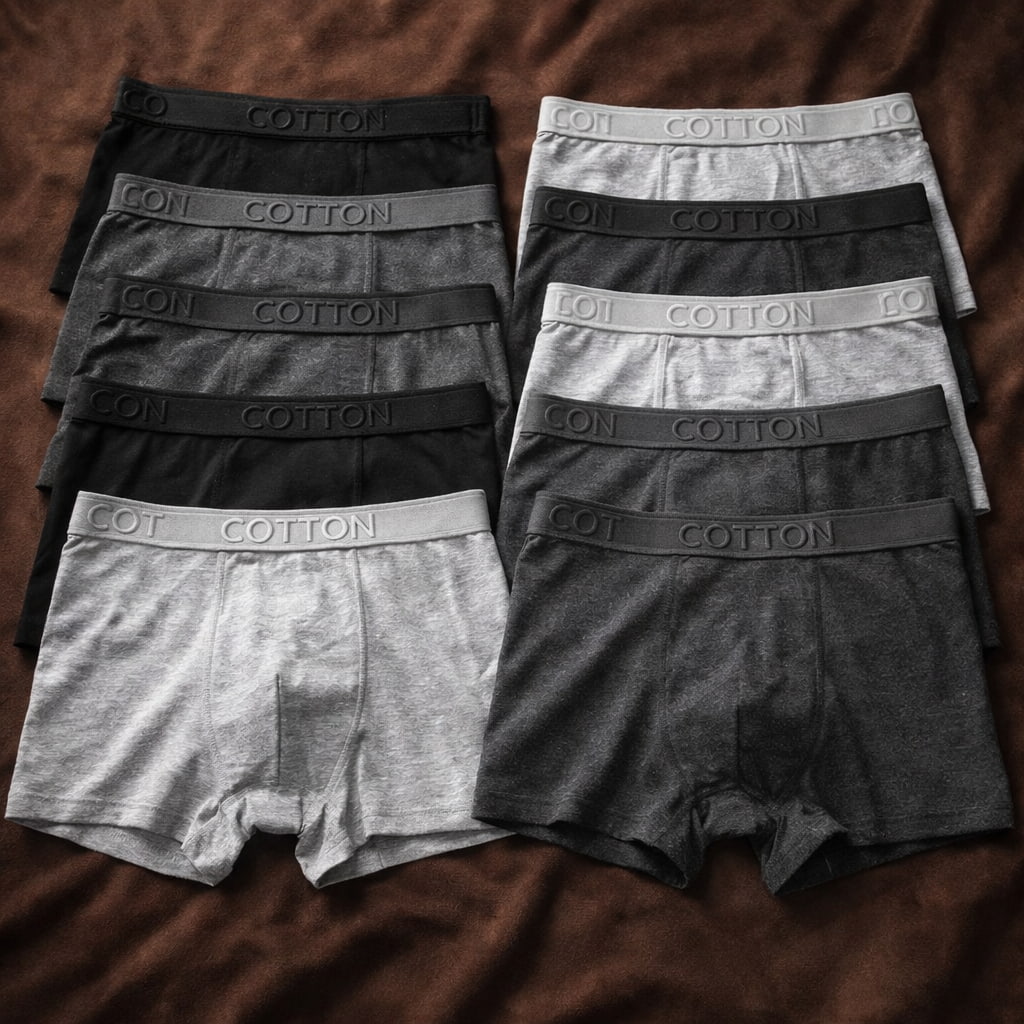 Boxer da uomo a taglio regolare set | Essenziali quotidiani