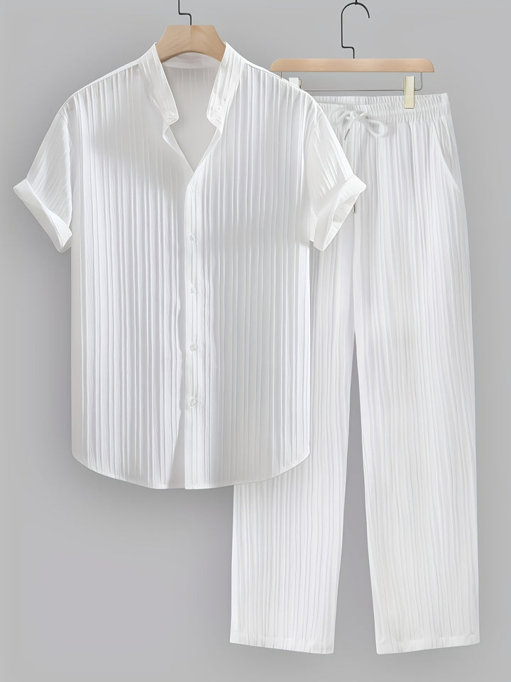 Sebastian | Herren Sommer-Set mit Hemd und Hose